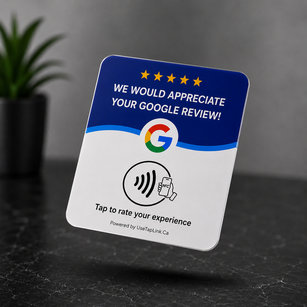 Google Review Smart Plate by TapLink™